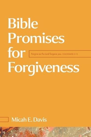 Picture of Bible Promises for Forgiveness