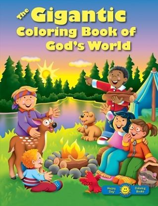 Picture of The Gigantic Coloring Book of God's World