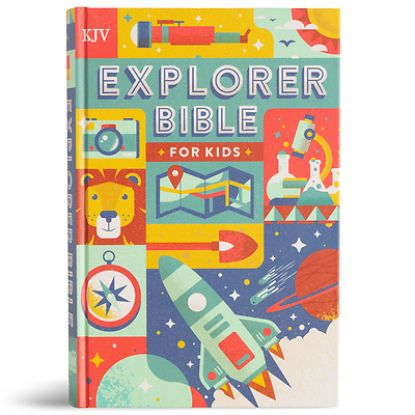 Picture of KJV Explorer Bible for Kids, Hardcover