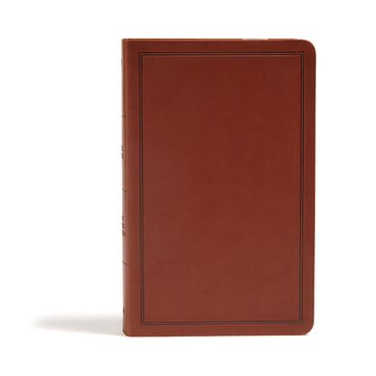 Picture of KJV Deluxe Gift Bible, Brown Leathertouch