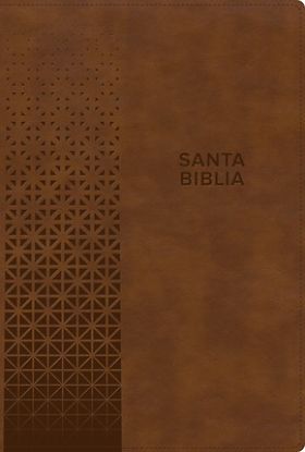Picture of Rvr 1960 Biblia Letra Grande, Tamaño Manual, Edición Especial, Marrón Rústico, Símil Piel