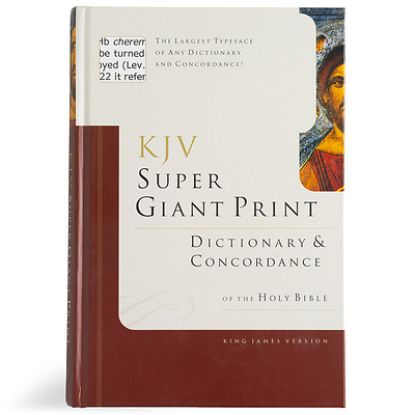 Picture of King James Version Super Giant Print Dictionary & Concordance
