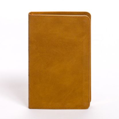 Picture of KJV Personal Size Bible, Camel Suedesoft Leathertouch
