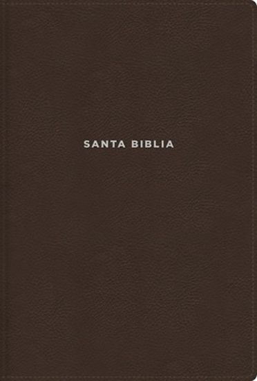 Picture of Nvi, Biblia de Estudio Actualizada, Texto Revisado 2022, Leathersoft, Café, Letra Grande, Interior a Color, Palabras de Jesús En Rojo, Con Índice