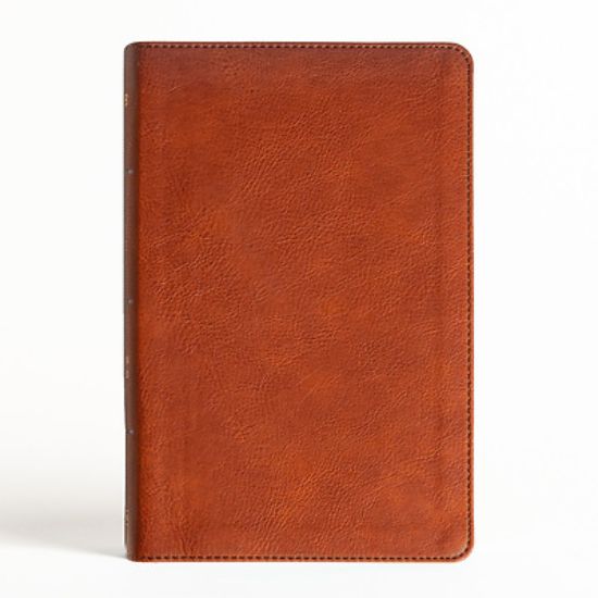 Picture of NASB Large Print Personal Size Reference Bible, Burnt Sienna Leathertouch