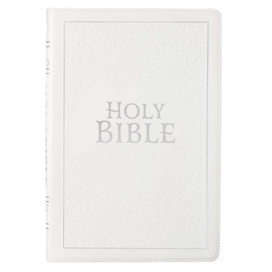 Picture of KJV Thinline White Wedding Bible