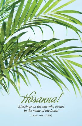 Picture of EXTRA Word Alive! Weekly Bulletin without Message-Palm Sunday, Legal Size (Package of 25)
