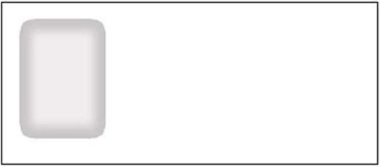 Picture of PKG 100 Plain Window Mailing Envelope - General