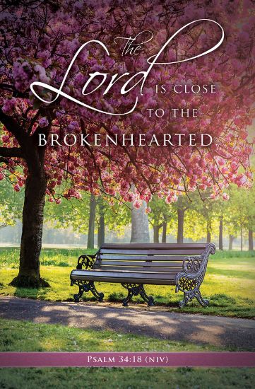 Picture of The Lord is close to the Brokenhearted Funeral Bulletin