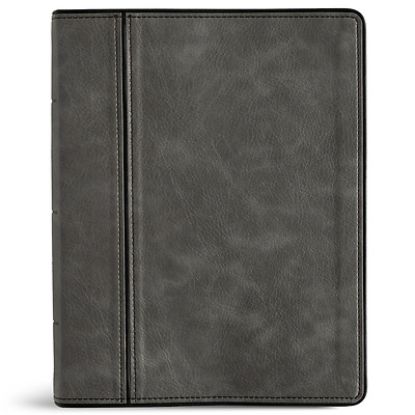 Picture of CSB Notetaking Bible, Charcoal Leathertouch