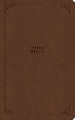 Picture of KJV Premium Gift Bible, Brown Leathertouch
