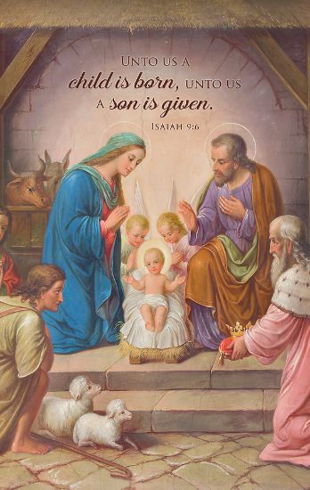 Picture of A Son is Given 3' x 5' Vinyl Banner Isaiah 9:6
