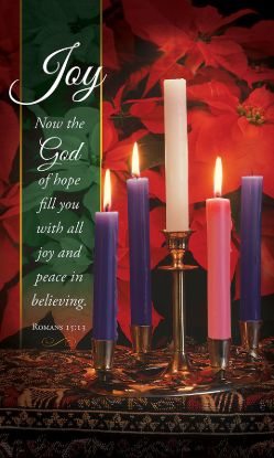 Picture of Joy Now the God of Hope Advent Banner 3x5 Vinyl
