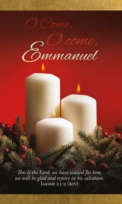 Picture of Banner O come, O come, Emmanuel Christmas 3 x 5 Fabric