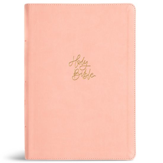 Picture of CSB Super Giant Print Reference Bible, Optimal Type, Digital Study Edition, Pink Leathertouch