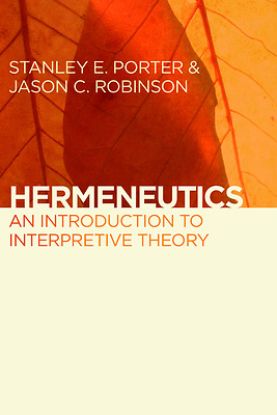 Picture of Hermeneutics and Interpretive Theory