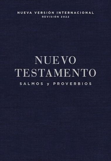 Picture of Nvi, Nuevo Testamento de Bolsillo, Con Salmos Y Proverbios, Tapa Rústica, Azul Añil