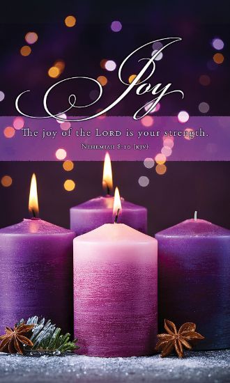 Picture of Banner Joy of the Lord Advent 3 x 5 Vinyl