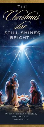 Picture of Banner The Christmas Star 2 x 6 Fabric
