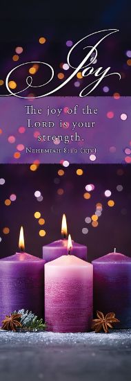 Picture of Banner Joy of the Lord Advent 2 x 6 Fabric