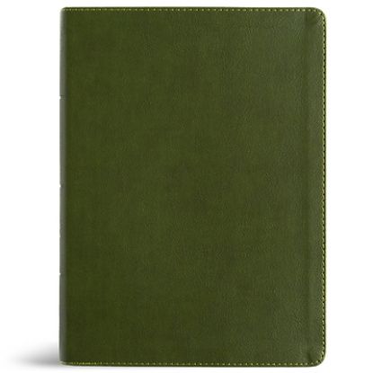 Picture of NASB Study Bible, Olive Leathertouch, Indexed