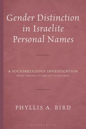 Picture of Gender Distinction in Israelite Personal Names