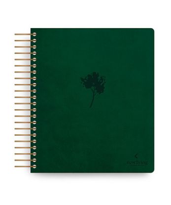 Picture of NLT Spiral-Bound Notetaking Bible, Filament Enabled (Hardcover Leatherlike, Forest Green)