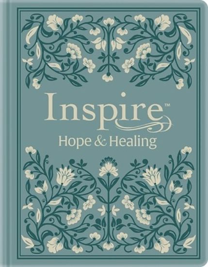Picture of NLT Inspire Hope and Healing Bible, Filament Enabled (Hardcover Leatherlike, Dusty Teal)