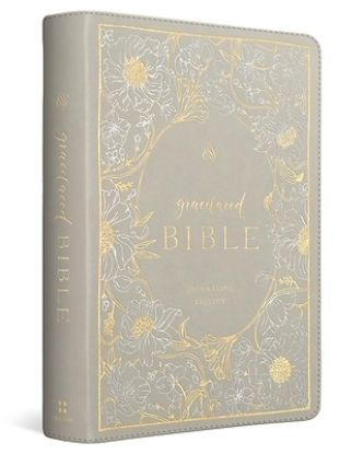 Picture of ESV Gracelaced Bible, Journaling Edition (Artwork by Ruth Chou Simons) (Trutone, Morning Mist)