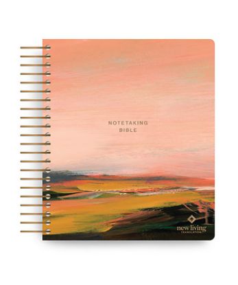 Picture of NLT Spiral-Bound Notetaking Bible, Filament Enabled (Hardcover Leatherlike, Pink Landscape)