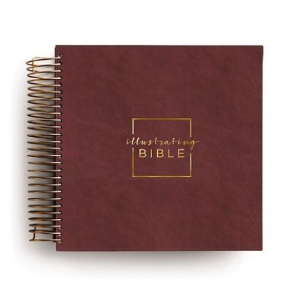 Picture of CSB Illustrating Bible - Cranberry