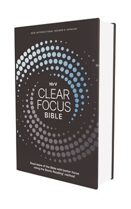 Picture of Nirv, Clear Focus Bible, Hardcover, Charcoal/Blue