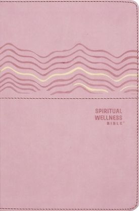 Picture of Nrsvue, Spiritual Wellness Bible, Leathersoft, Pink, Thumb Indexed, Comfort Print