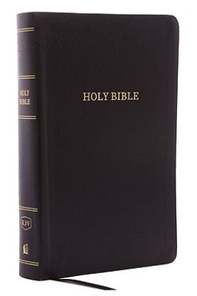 Picture of KJV, Reference Bible, Personal Size Giant Print, Bonded Leather, Black, Red Letter Edition
