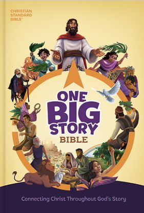 Picture of CSB One Big Story Bible, Revised & Updated, Easy-To-Read Optimal Type, Hardcover