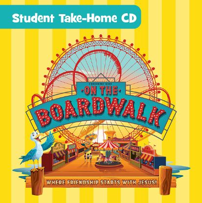 Picture of VBS 2027 On the Boardwalk Student Music CD (Pkg of 6)