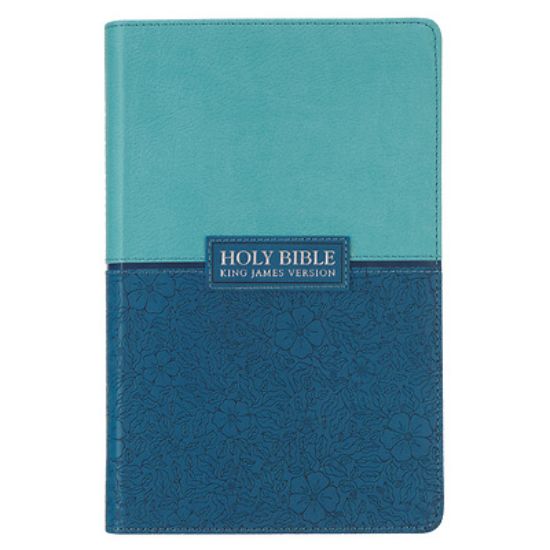 Picture of KJV Giant Print Lux-Leather Blue