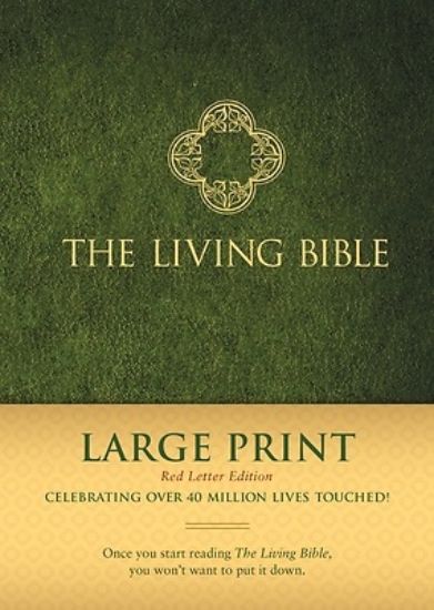 Picture of The Living Bible Large Print Red Letter Edition