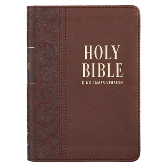 Picture of KJV Compact Large Print LL Brown