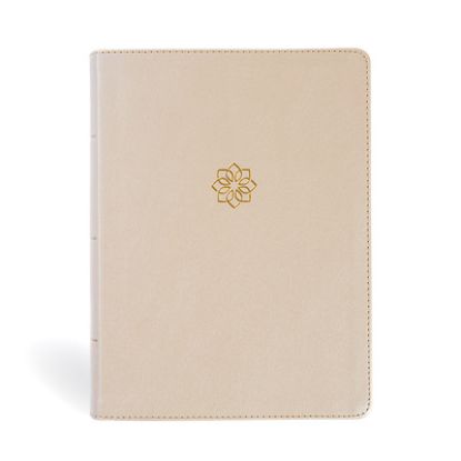 Picture of CSB Study Bible, Large Print, Digital Study Edition, Gold Leathertouch