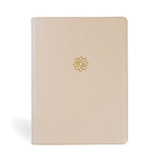 Picture of CSB Study Bible, Large Print, Digital Study Edition, Gold Leathertouch