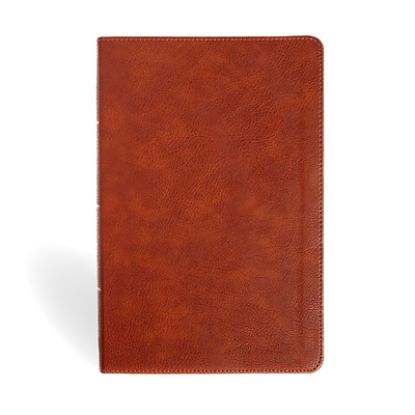 Picture of NASB Personal Size Giant Print Bible, Burnt Sienna Leathertouch, Indexed
