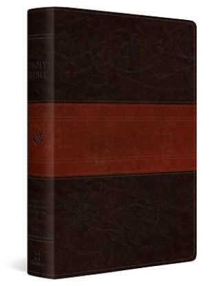Picture of ESV Giant Print Personal Size Bible (Trutone, Forest/Tan, Trail Design)