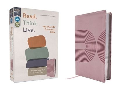 Picture of Niv, Read. Think. Live., Leathersoft, Pink, Comfort Print