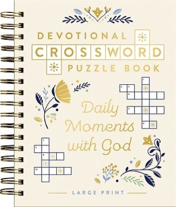 Picture of Daily Moments with God Devotional Crossword Puzzle Book