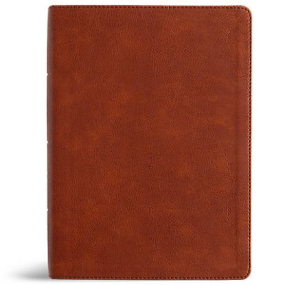 Picture of NASB Study Bible, Burnt Sienna Leathertouch, Indexed