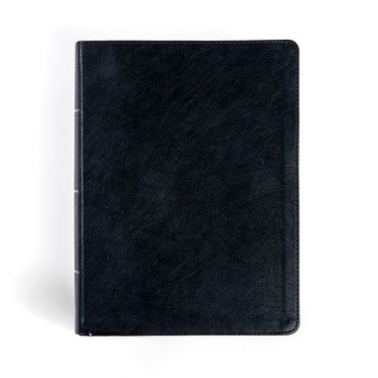 Picture of CSB Study Bible, Large Print, Digital Study Edition, Black Leathertouch