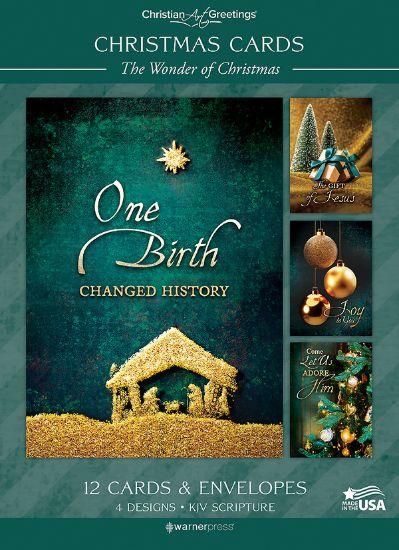 Picture of Boxed Cards Assortment The Wonder of Christmas - Box of 12