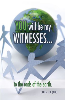 Picture of You Will Be My Witnesses Missions Bulletin