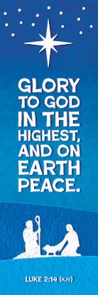 Picture of Kids Christmas Glory to God Bookmarks